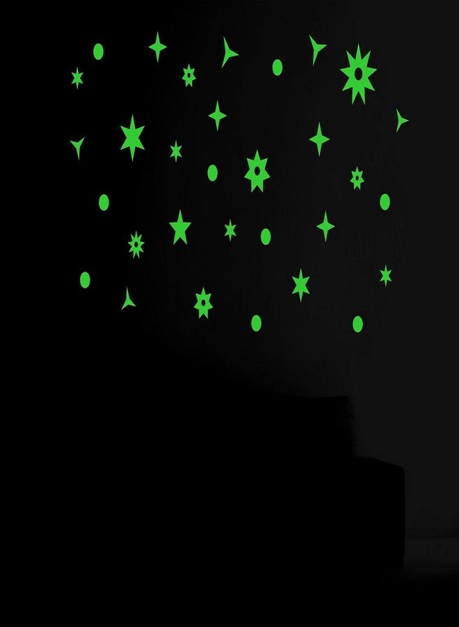 Monk wish Glow in The Dark Galaxy of Stars Radium Stickers - Image 2